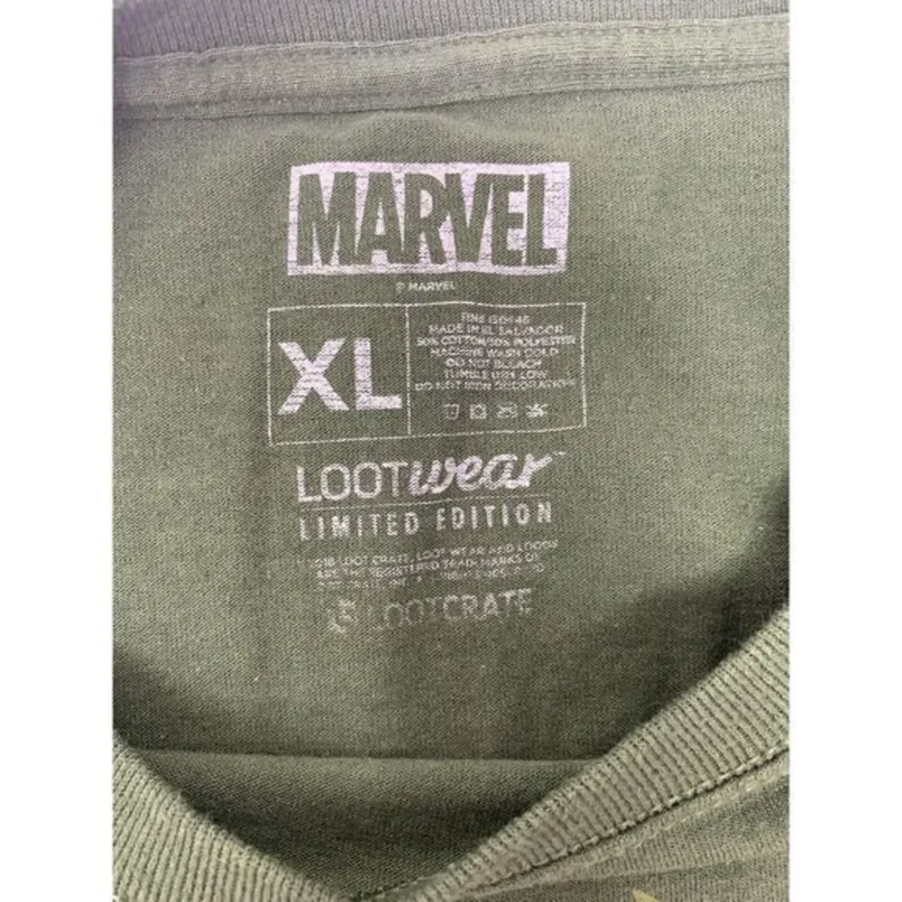 MARVEL COMICS Lootwear Incredible Hulk Limited Edition Men's‎ 'T' Shirt Size XL